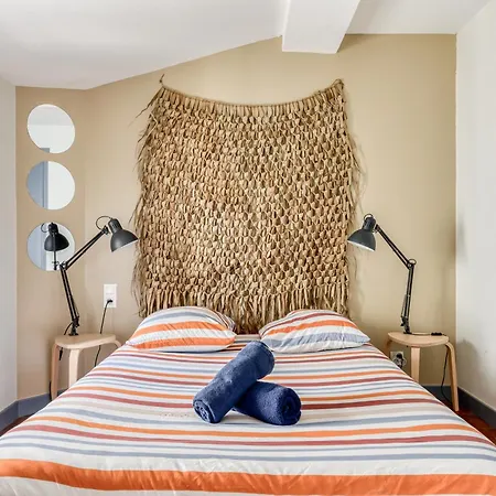 شقة Cocon Carcassonnais - Free Parking - Wifi - Climatisation - Equipee قرقشونه